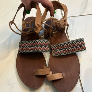 Woman’s Brash lace up sandals